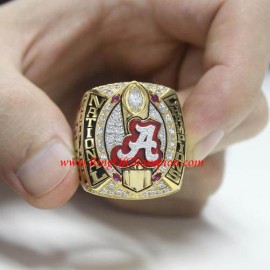 2015 Alabama Crimson Tide NCAA Men's Football College Championship Ring