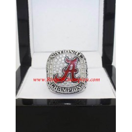 2015 Alabama Crimson Tide NCAA Men's Football College Championship FAN Ring