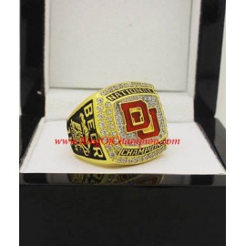 2015 Denver Pioneers NCAA Men's lacrosse College Championship Ring