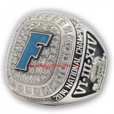 2014 Florida Gators Women's Softball World Series College Championship Ring