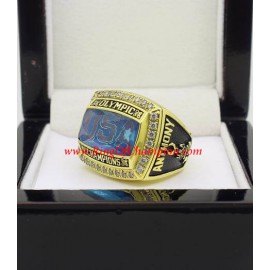 2008 USA Olympics Basketball "Redeem Team" Gold Medal Championship Ring, Replica Olympic Champions Ring