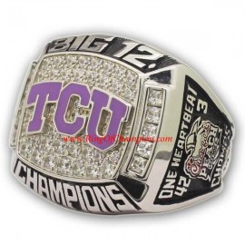 2014 TCU Horned Frogs Men's Football Peach Bowl College Championship Ring