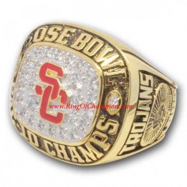 1995 USC Trojans Men's Football Rose Bowl College Championship Ring