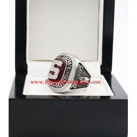 2012 Stanford Cardinal Men's Football Rose Bowl College Championship Ring