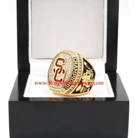 2017 USC Trojans Men's Football Rose Bowl College Championship Ring