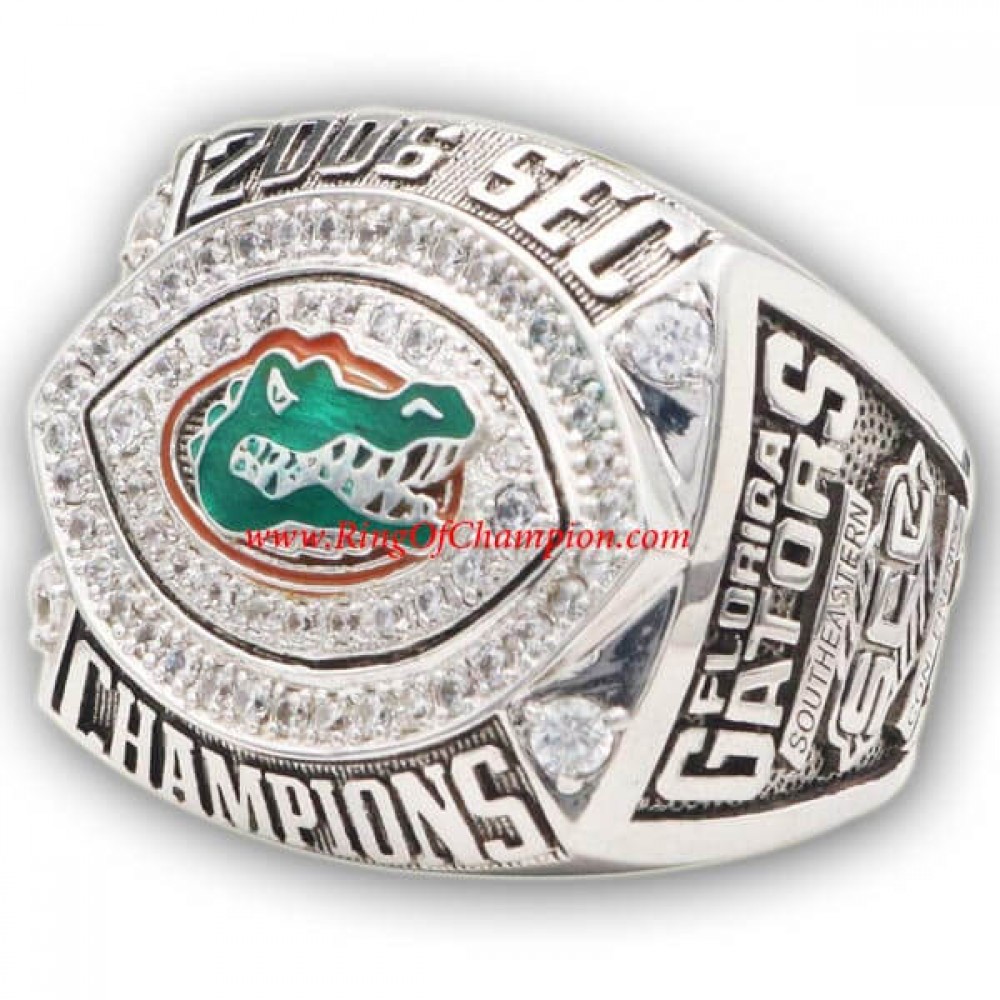 2006 Florida Gators Men's Football SEC National College Championship Ring