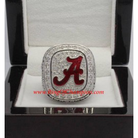 2012 Alabama Crimson Tide Men's Football SEC National College Championship Ring