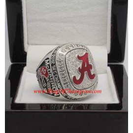 2012 Alabama Crimson Tide Men's Football SEC National College Championship Ring