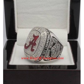 2012 Alabama Crimson Tide Men's Football SEC National College Championship Ring