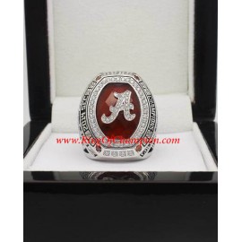 2014 Alabama Crimson Tide Men's Football SEC National College Championship Ring