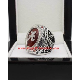 2014 Alabama Crimson Tide Men's Football SEC National College Championship Ring