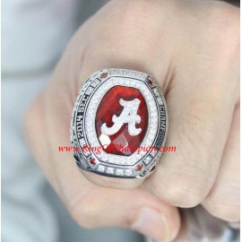 2014 Alabama Crimson Tide Men's Football SEC National College Championship Ring