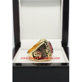 2014 Alabama Crimson Tide Men's Football SEC National College Championship FAN Ring