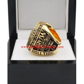 2016 Alabama Crimson Tide SEC  Men's Football College Championship Ring