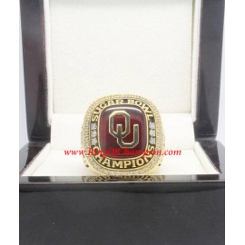 2013 - 2014 Oklahoma Sooners Men's Football National College Championship FAN Ring