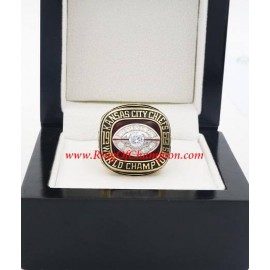 1969 Kansas City Chiefs Super Bowl IV World Championship Ring, Replica Kansas City Chiefs Ring