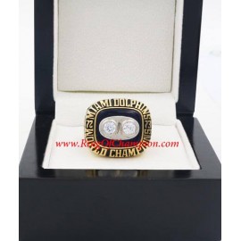 1973 Miami Dolphins Super Bowl VIII World Championship Ring, Replica Miami Dolphins Ring