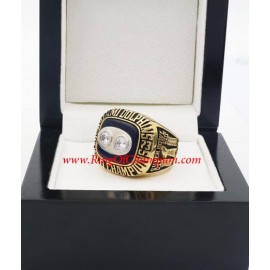 1973 Miami Dolphins Super Bowl VIII World Championship Ring, Replica Miami Dolphins Ring