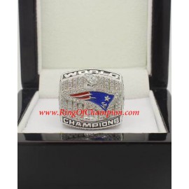 2001 New England Patriots Super Bowl XXXVI World Championship Ring, Replica New England Patriots Ring