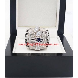 2003 New England Patriots Super Bowl XXXVIII World Championship Ring, Replica New England Patriots Ring