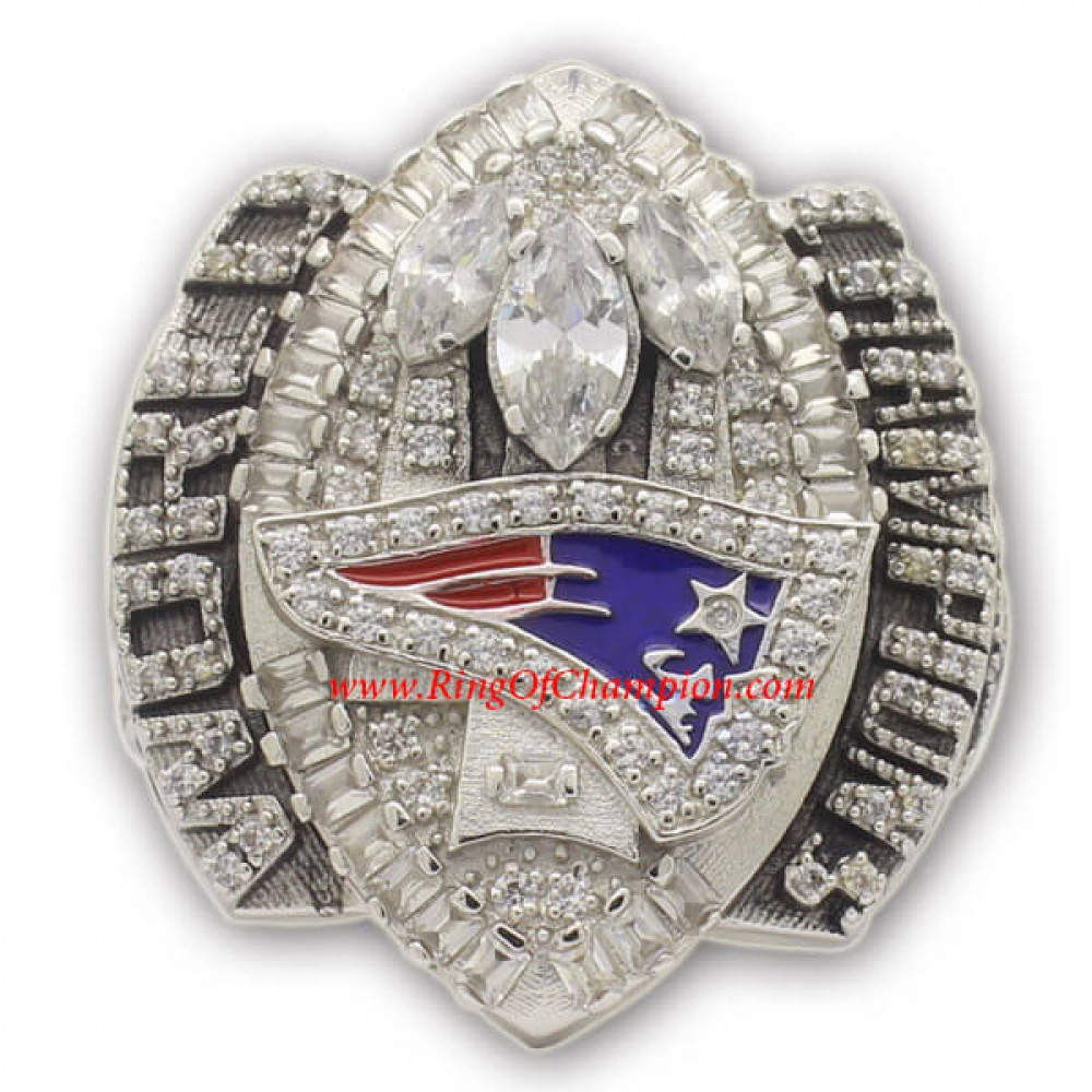 2004 New England Patriots Super Bowl XXXIX World Championship Ring, Replica New England Patriots Ring