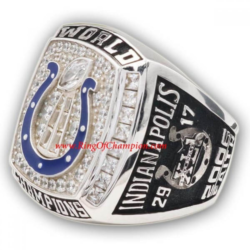 2006 Indianapolis Colts Super Bowl XLI World Championship Ring, Replica Indianapolis Colts Ring