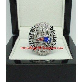 2014 New England Patriots Super Bowl XLIX Championship Ring, Custom New England Patriots Champions Ring