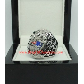 2014 New England Patriots Super Bowl XLIX Championship Ring, Custom New England Patriots Champions Ring