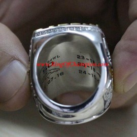 2015 Denver Broncos Super Bowl 50 World Championship Ring, Custom Denver Broncos Champions Ring