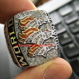 2015 Denver Broncos Super Bowl 50 World Championship FAN Ring, Custom Denver Broncos Champions Ring