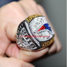 2016 New England Patriots Super Bowl LI Championship FAN Ring, Custom New England Patriots Champions Ring