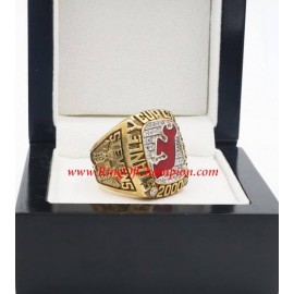 1999 - 2000 New Jersey Devils Stanley Cup Championship Ring, Custom New Jersey Devils Champions Ring