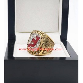 1999 - 2000 New Jersey Devils Stanley Cup Championship Ring, Custom New Jersey Devils Champions Ring