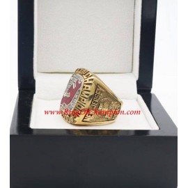1999 - 2000 New Jersey Devils Stanley Cup Championship Ring, Custom New Jersey Devils Champions Ring