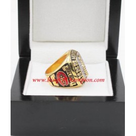 1955 - 1956 Montreal Canadiens Stanley Cup Championship Ring, Custom Montreal Canadiens Champions Ring