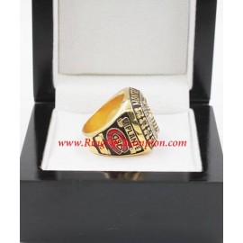 1956 - 1957 Montreal Canadiens Stanley Cup Championship Ring, Custom Montreal Canadiens Champions Ring