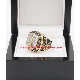 1959 - 1960 Montreal Canadiens Stanley Cup Championship Ring, Custom Montreal Canadiens Champions Ring