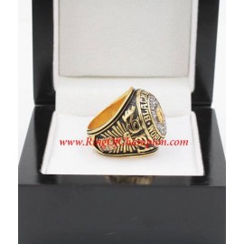 1960 - 1961 Chicago Blackhawks Stanley Cup Championship Ring, Custom Chicago Blackhawks Champions Ring