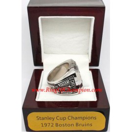 1971 - 1972 Boston Bruins Stanley Cup Championship Ring, Custom Boston Bruins Champions Ring