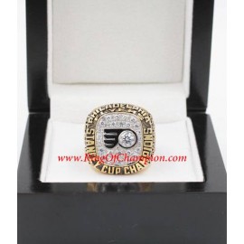 1974 - 1975 Philadelphia Flyers Stanley Cup Championship Ring, Custom Philadelphia Flyers Champions Ring