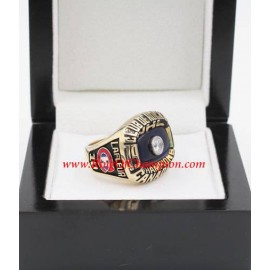 1976–77 Montreal Canadiens Men's Hockey Stanley Cup Championship Ring, Custom Montreal Canadiens Champions Ring