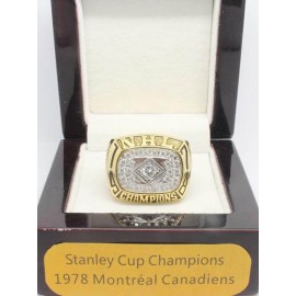 1977 - 1978 Montreal Canadiens Stanley Cup Championship Ring, Custom Montreal Canadiens Champions Ring