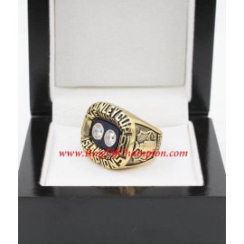 1980 - 1981 New York Islanders Stanley Cup Championship Ring, Custom New York Islanders Champions Ring