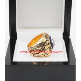 1983 - 1984 Edmonton Oilers Stanley Cup Championship Ring, Custom Edmonton Oilers Champions Ring