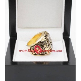 1985 - 1986 Montreal Canadiens Stanley Cup Championship Ring, Custom Montreal Canadiens Champions Ring