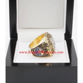 1987 - 1988 Edmonton Oilers Stanley Cup Championship Ring, Custom Edmonton Oilers Champions Ring