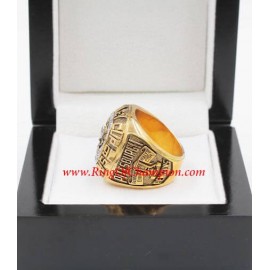 1990 - 1991 Pittsburgh Penguins Stanley Cup Championship Ring, Custom Pittsburgh Penguins Champions Ring