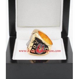 1992 - 1993 Montreal Canadiens Stanley Cup Championship Ring, Custom Montreal Canadiens Champions Ring