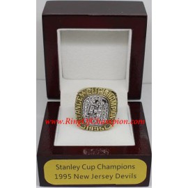 1994 - 1995 New Jersey Devils Stanley Cup Championship Ring, Custom New Jersey Devils Champions Ring