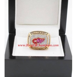 1997 - 1998 Detroit Red Wings Stanley Cup Championship Ring, Custom Detroit Red Wings Champions Ring